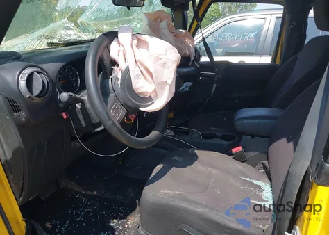 2015 Jeep Wrangler Sport из США, поврежденный, VIN 1C4AJWAG9FL601172